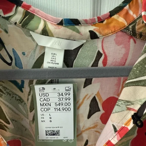 H&M Multicolor Floral Dress - Picture 7 of 12